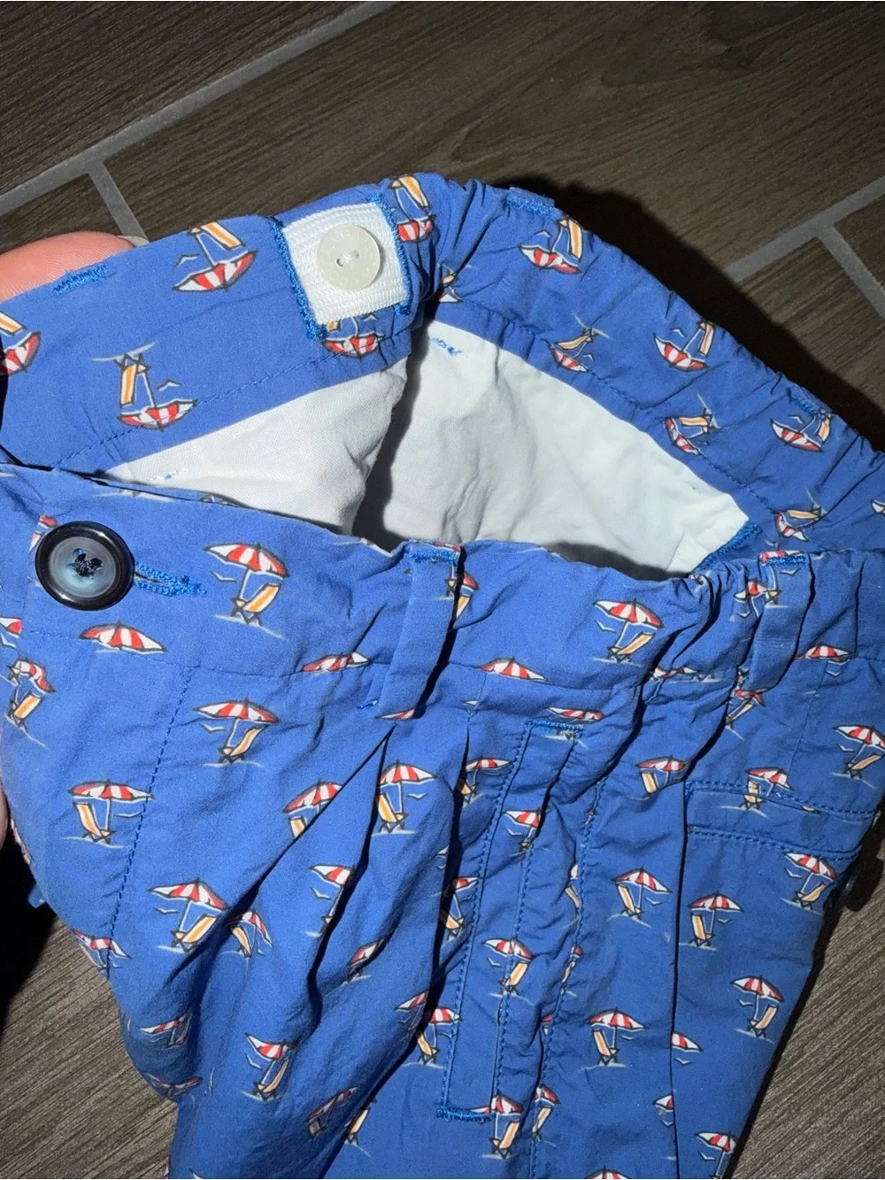 Dolce & Gabbana Boys Blue Polo-Style Set with Striped Trim